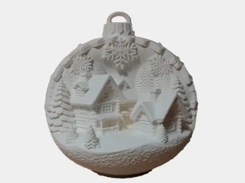 Adornos Navidad Para Árbol - Cabañas Nevadas