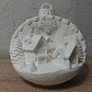 Adornos Navidad Para Árbol - Cabañas Nevadas - Miniatura 3