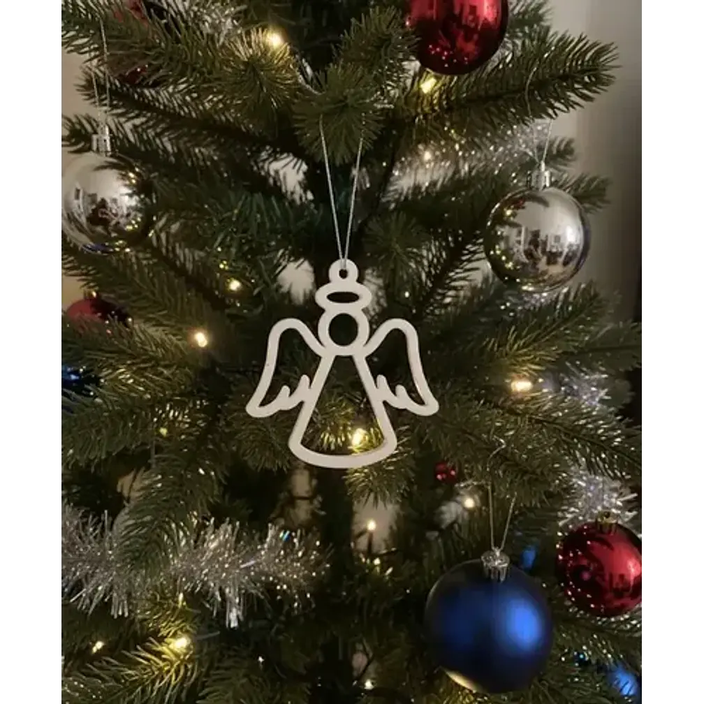 Adorno Navidad - Ángel Minimalista Para Árbol 3