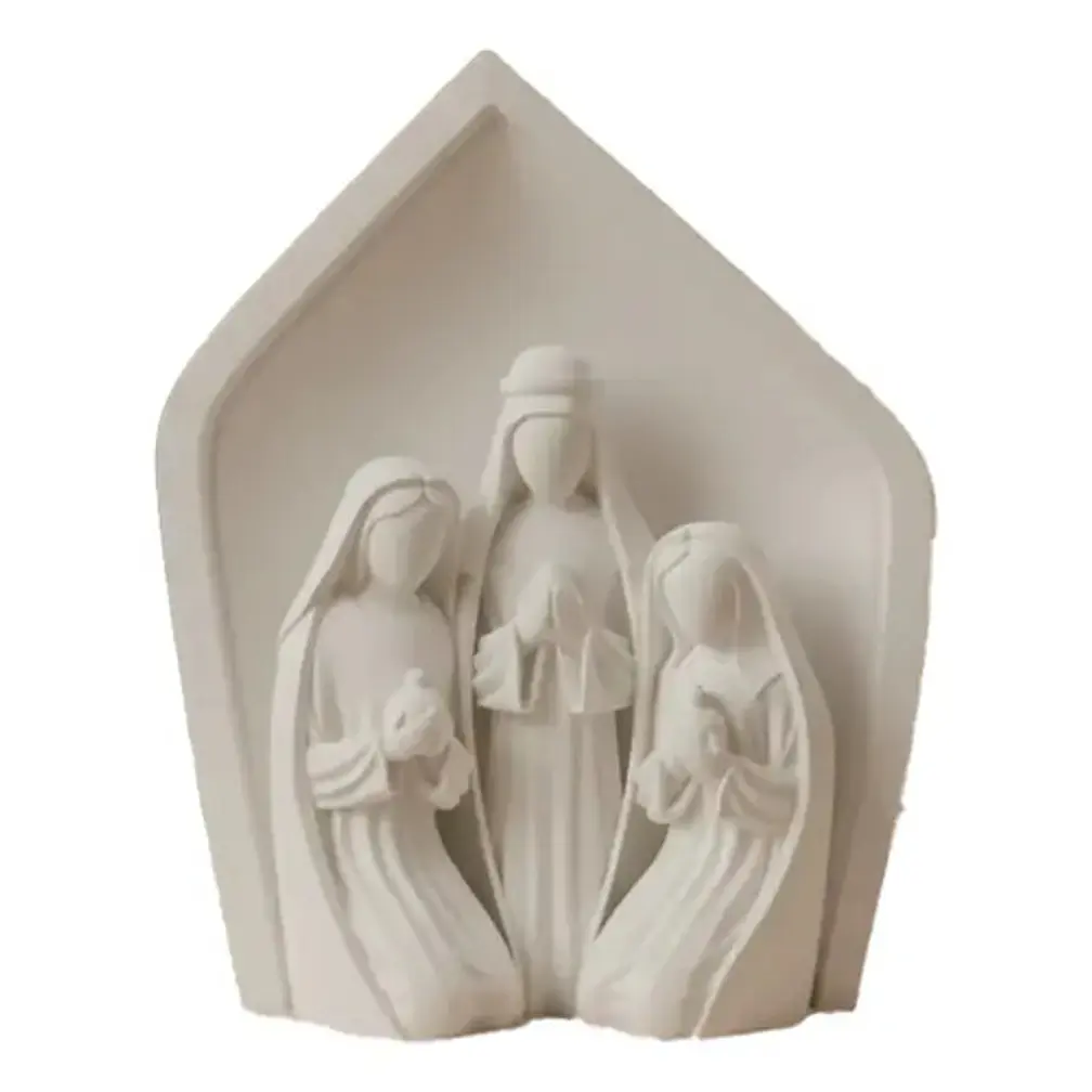 Adorno Navidad - Pesebre Sereno Minimalista 1