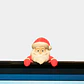 Adornos Navidad Para Monitor Papa Noel - Miniatura 1