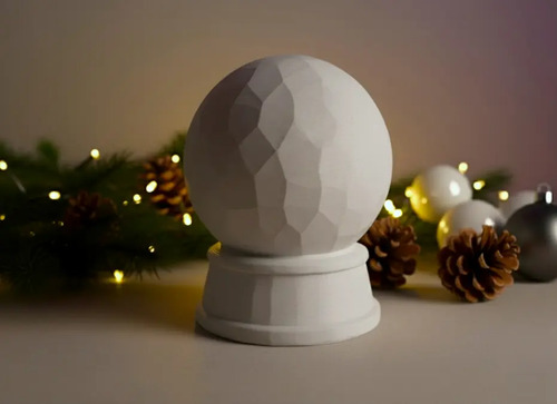 Portavelas Led- Globo Navideño - Foto 2