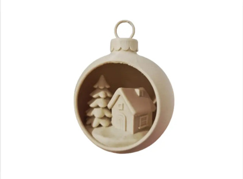 Adorno Para El Árbol De Navidad- Casa Navideña