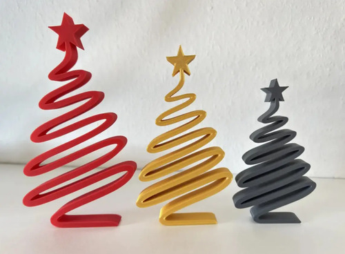 Adorno Navidad - Árboles Minimalistas (pack 3 Un) - Foto 2