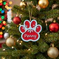 Adorno Navideño - Pata Con Nombre De Gato Personalizado - Miniatura 3