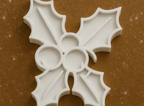 Cortador De Galletas Hojas Navideñas
