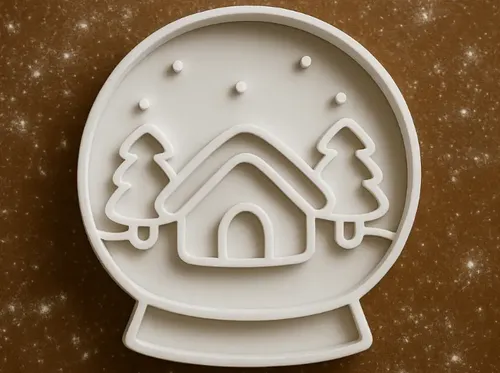 Cortador De Galletas De Bola De Navidad