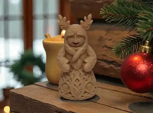 Adorno Navidad - Hada Reno - Foto 4