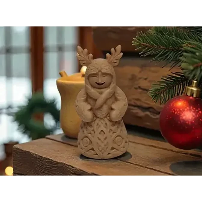 Adorno Navidad - Hada Reno 4
