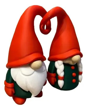 Figura Navideña - Gnomos Inseparables - Foto 2
