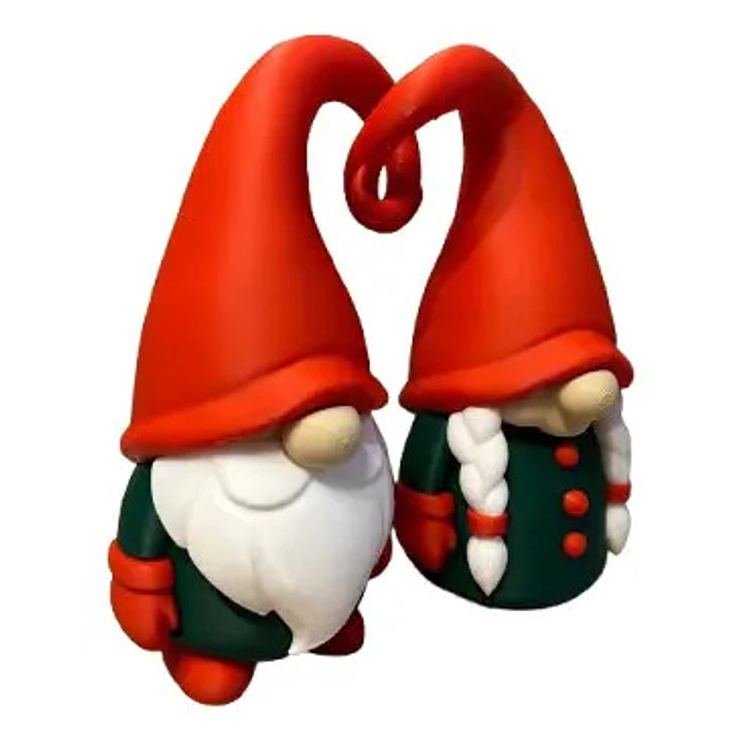 Figura Navideña - Gnomos Inseparables 2