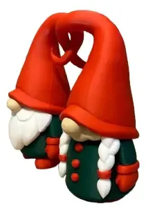 Figura Navideña - Gnomos Inseparables - Foto 4
