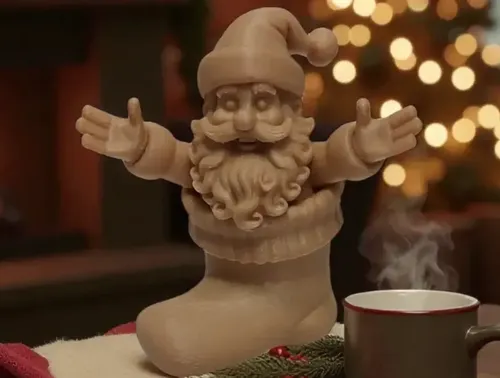 Adorno Navidad - Sorpresa De Calcetín Santa - Foto 4