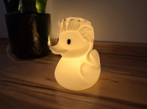 Portavelas Led- Pato Estiloso - Foto 2