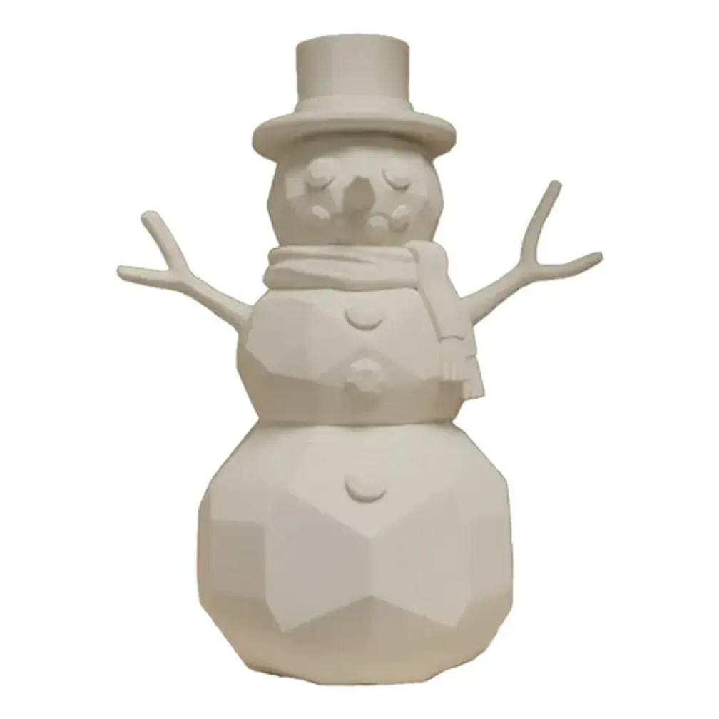 Adorno - Muñeco De Nieve Navideño 1