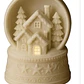 Portavelas Led- Pueblo De Invierno - Miniatura 1