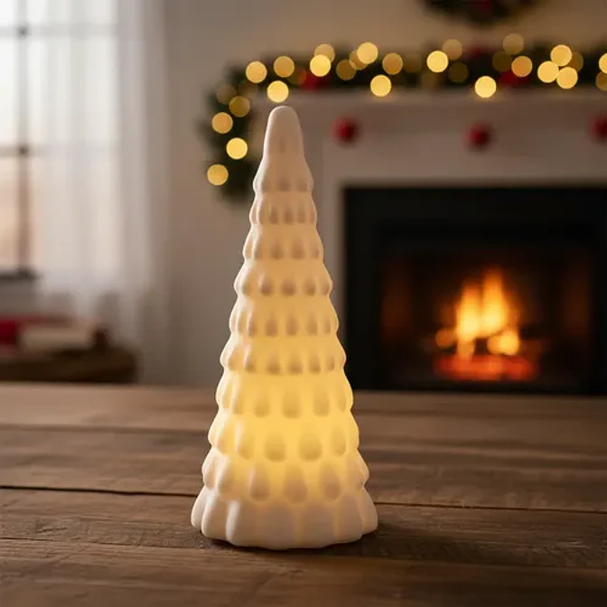 Portavelas Led Árbol Navideño 3