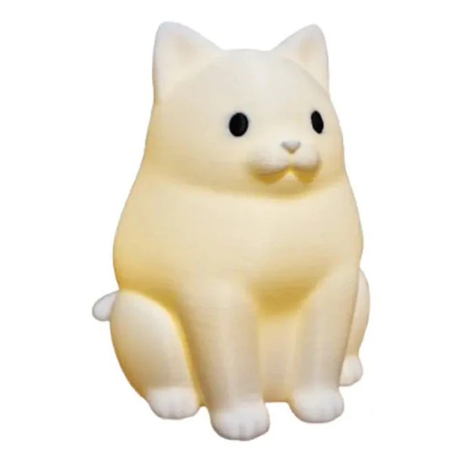 Portavelas Led Con Forma De Gato 1