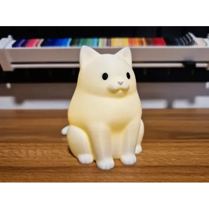 Portavelas Led Con Forma De Gato 3