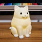 Portavelas Led Con Forma De Gato - Miniatura 3
