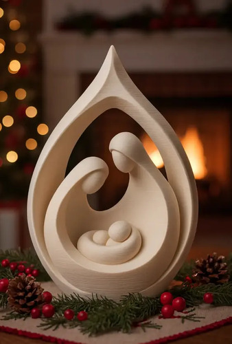Adorno Navidad - Belén Minimalista - Foto 4