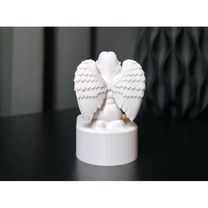 Portavelas Led Ángel Adorable 3
