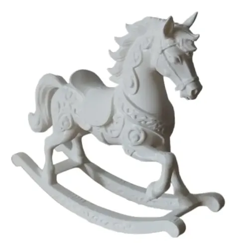 Adorno Navideño- Caballo Mecedor De Navidad