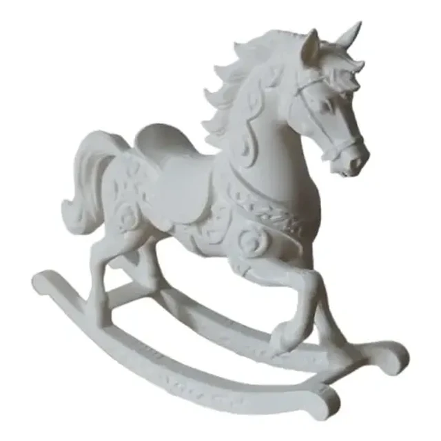 Adorno Navideño- Caballo Mecedor De Navidad