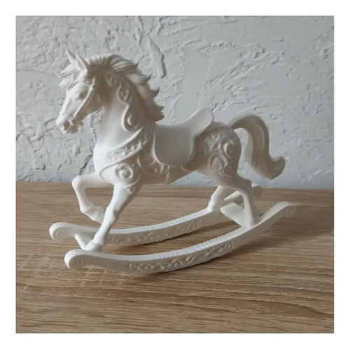 Adorno Navideño- Caballo Mecedor De Navidad - Foto 2