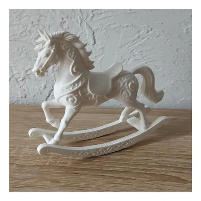 Adorno Navideño- Caballo Mecedor De Navidad 2