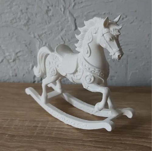 Adorno Navideño- Caballo Mecedor De Navidad - Foto 3