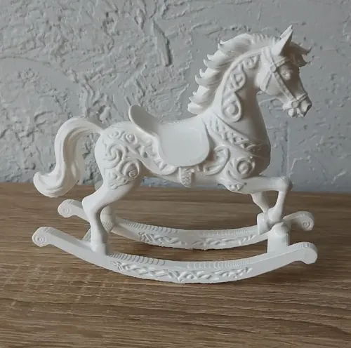 Adorno Navideño- Caballo Mecedor De Navidad - Foto 4