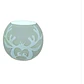 Portavelas Led Reno Adorable - Miniatura 1