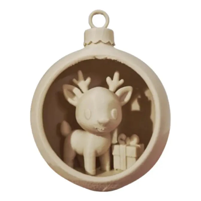 Adorno Para El Árbol De Navidad- Ciervo Navideño 1