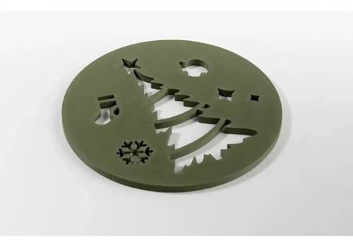 Adorno Navidad - Posavasos De Árbol (pack 3 Un) - Foto 2
