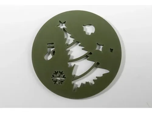 Adorno Navidad - Posavasos De Árbol (pack 3 Un) - Foto 3