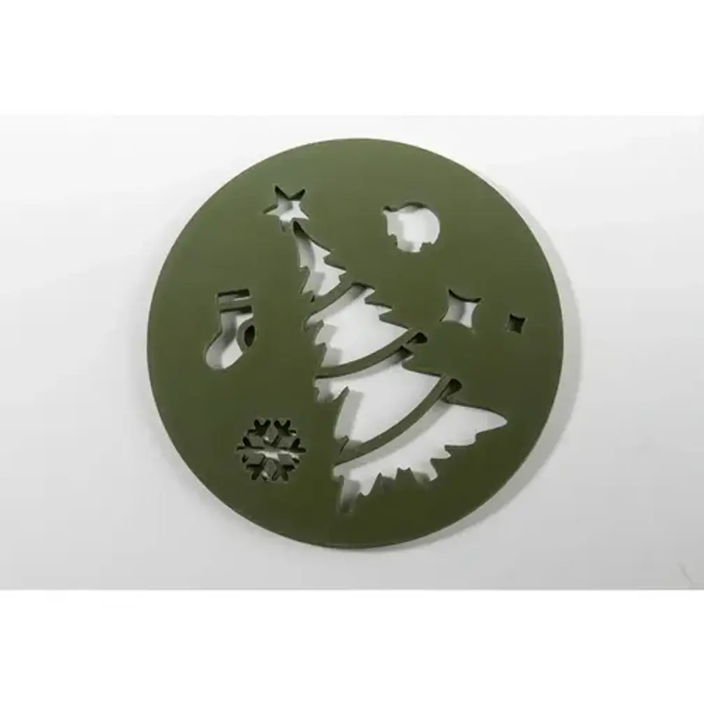Adorno Navidad - Posavasos De Árbol (pack 3 Un) 3