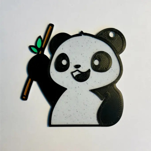 Llavero De Panda Adorable