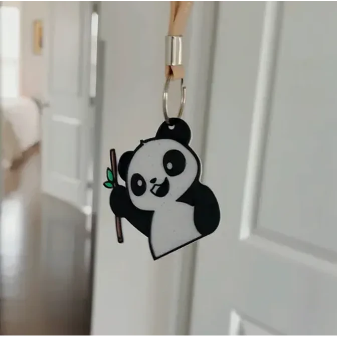 Llavero De Panda Adorable 2