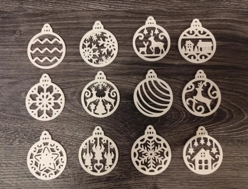 Adornos Navideños Para Árbol (pack 12 Un) - Foto 4