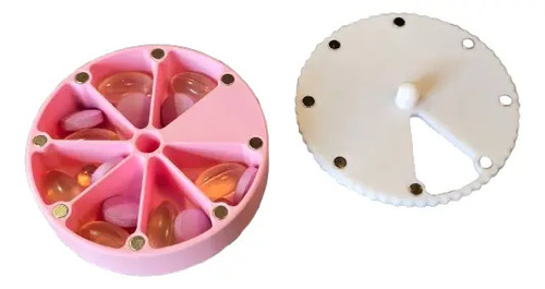 Pastillero Para 7 Días Color Rosado - Foto 2