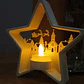 Portavelas Led Estrella Navideña - Miniatura 2