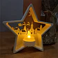 Portavelas Led Estrella Navideña - Miniatura 3