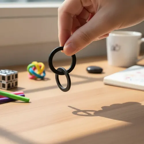 Juguete Antiestrés Anillos Imposibles - Foto 3