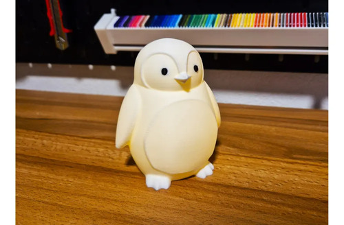 Portavelas Led De Pingüino - Foto 2