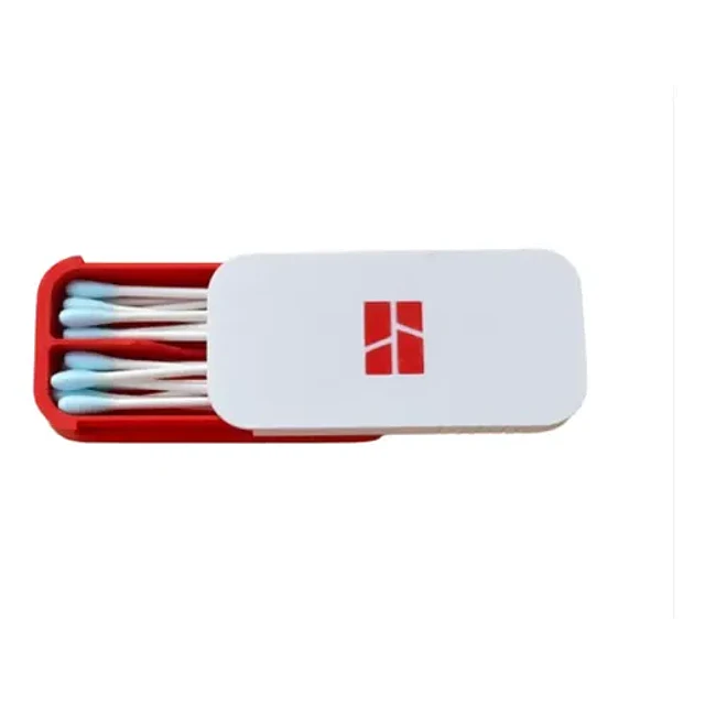 Estuche Almacenador De Algodones Para El Oído