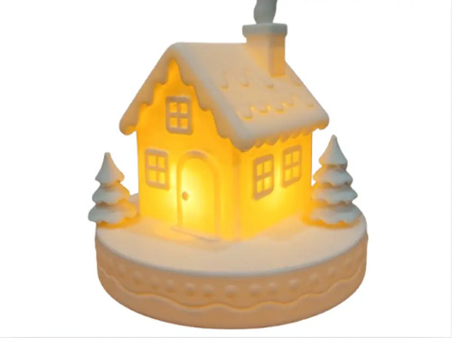 Portavelas Led Casa De Jengibre