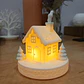 Portavelas Led Casa De Jengibre - Miniatura 2