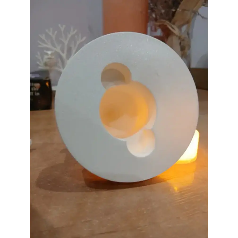 Portavelas Led Casa De Jengibre 3