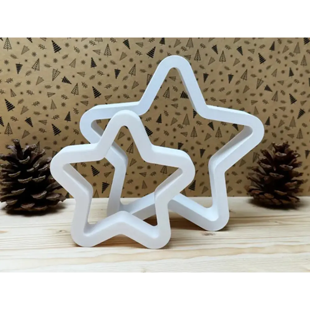 Adorno Navidad - Estrellas (pack 2 Un) 3